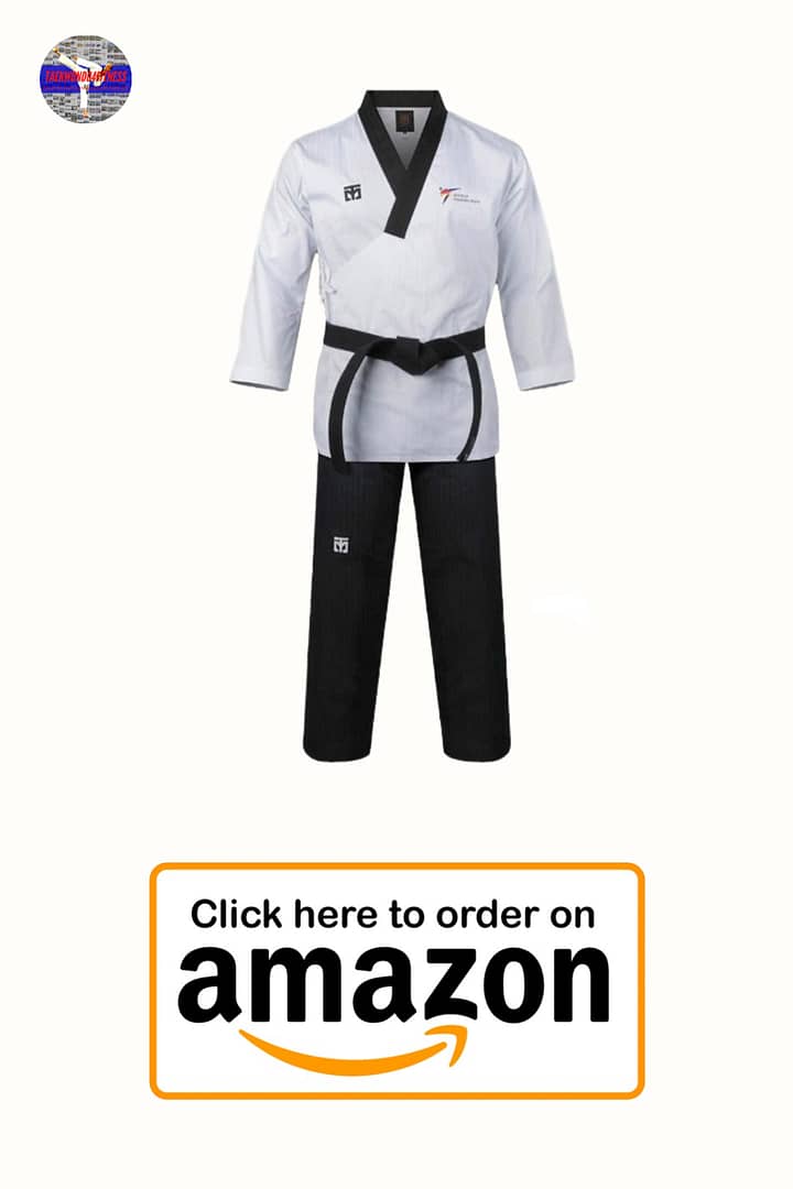 MOOTO Korea Taekwondo Poomsae Uniform WT Logo Taebek Dan Uniforms MMA Martial arts Judo Kickboxing Training Gym School