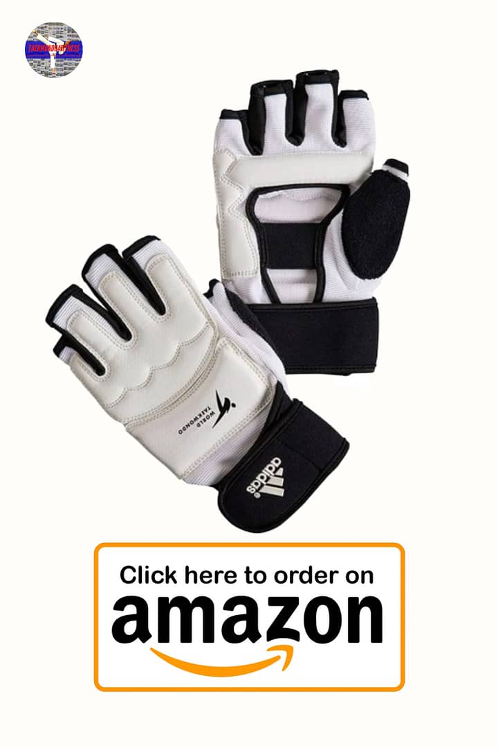 adidas Taekwondo Hand Protector Hand Guard Hand Gear Gloves TKD WTF Approved S to XL