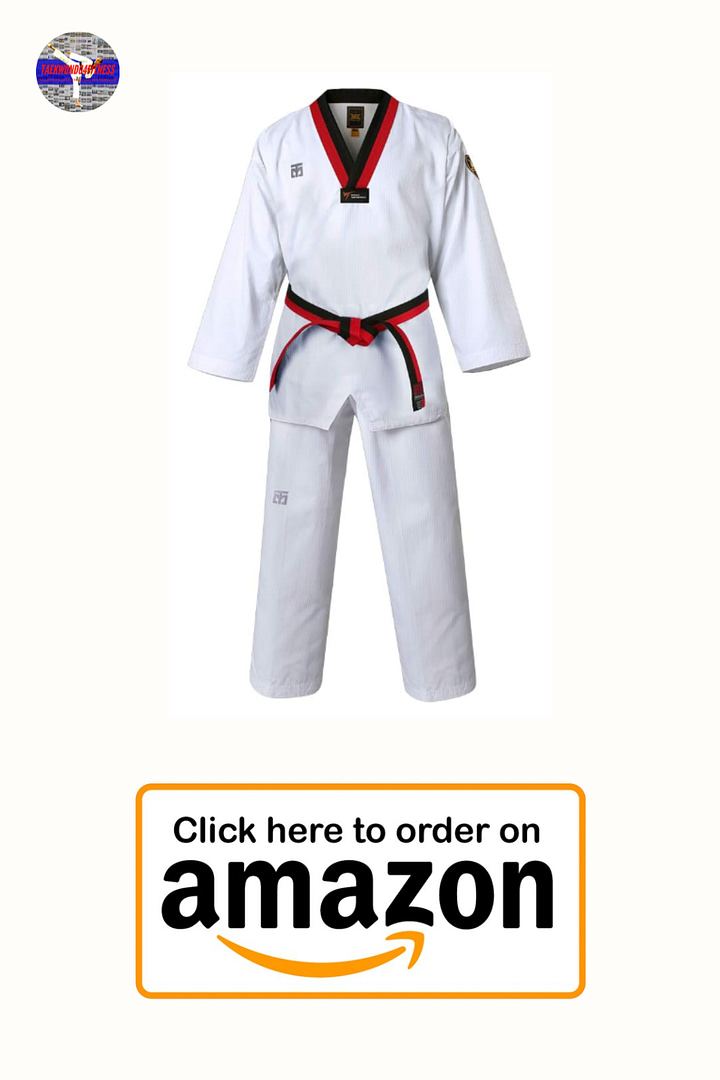 MOOTO Korea Taekwondo MTX S2 Basic Uniform Poom Neck Dobok Martial Arts Jujitsu Gym School Academy Poomse Training Uniforms