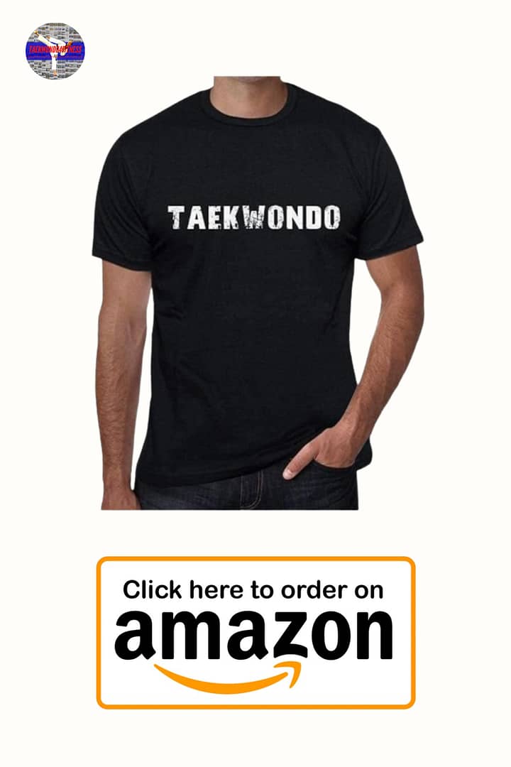 Men's Graphic T-Shirt Taekwondo Eco-Friendly Limited Edition Short Sleeve Tee-Shirt Vintage Birthday Gift Novelty