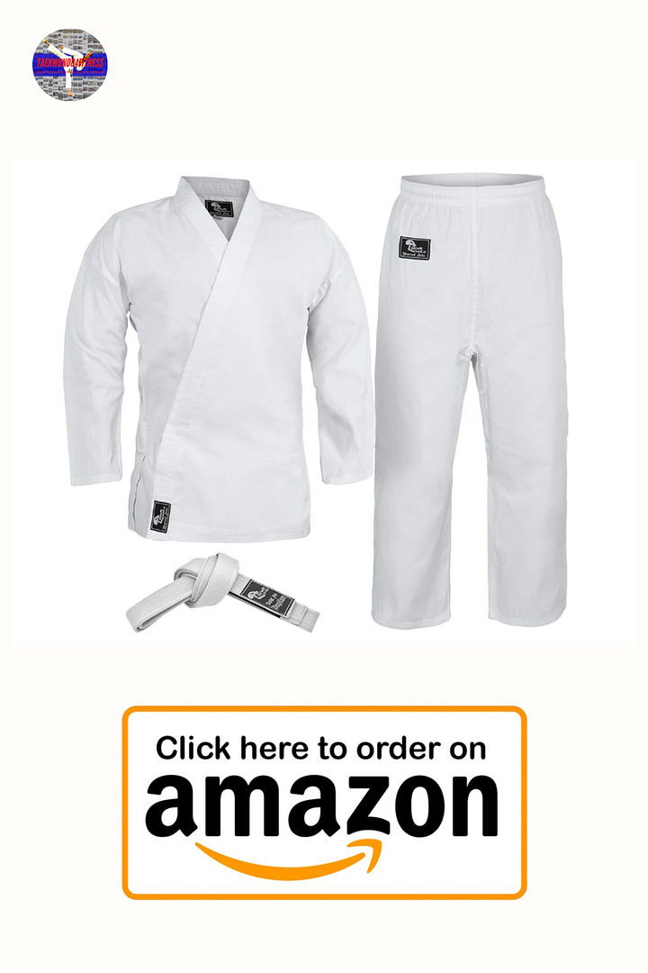 Karate Uniform for Kids & Adults Lightweight Student Karate Gi Martial Arts Uniform with Belt