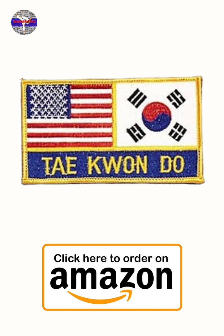 USA Korea Tae Kwon Do Patch