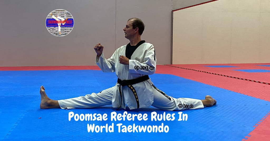 Poomsae Referee Rules In World Taekwondo