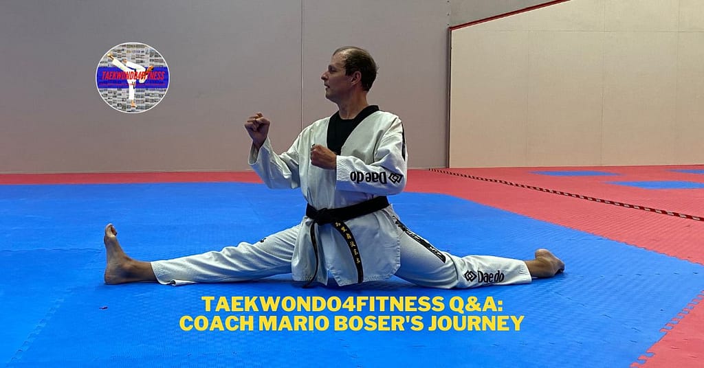 Taekwondo4Fitness Q&A: Coach Mario Boser's Journey